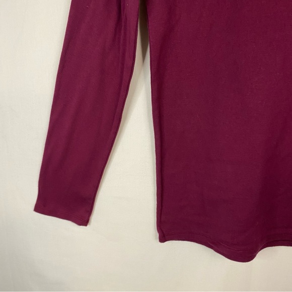 A NEW DAY Maroon Basic Long Sleeve Tee Shirt Undershirt Size XXL - Picture 3 of 9